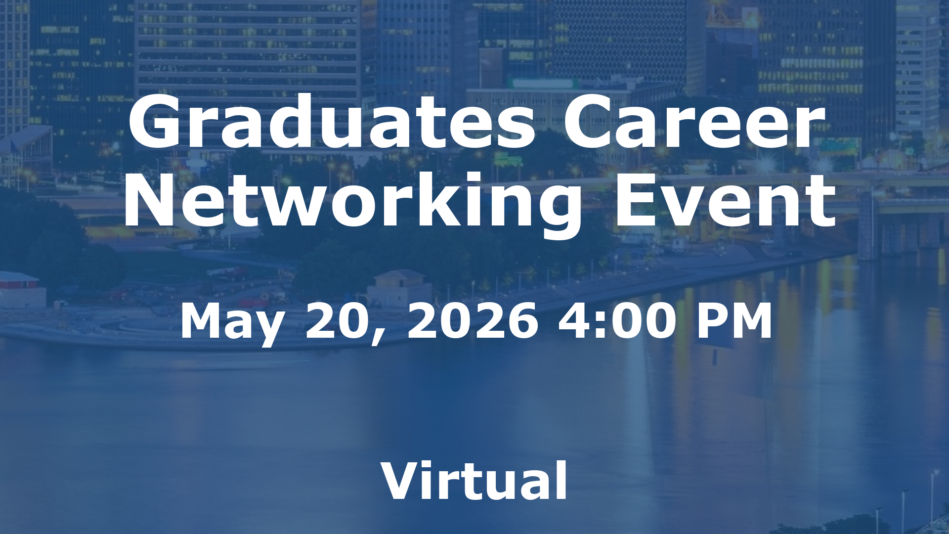 Graduates Career Networking Event event image